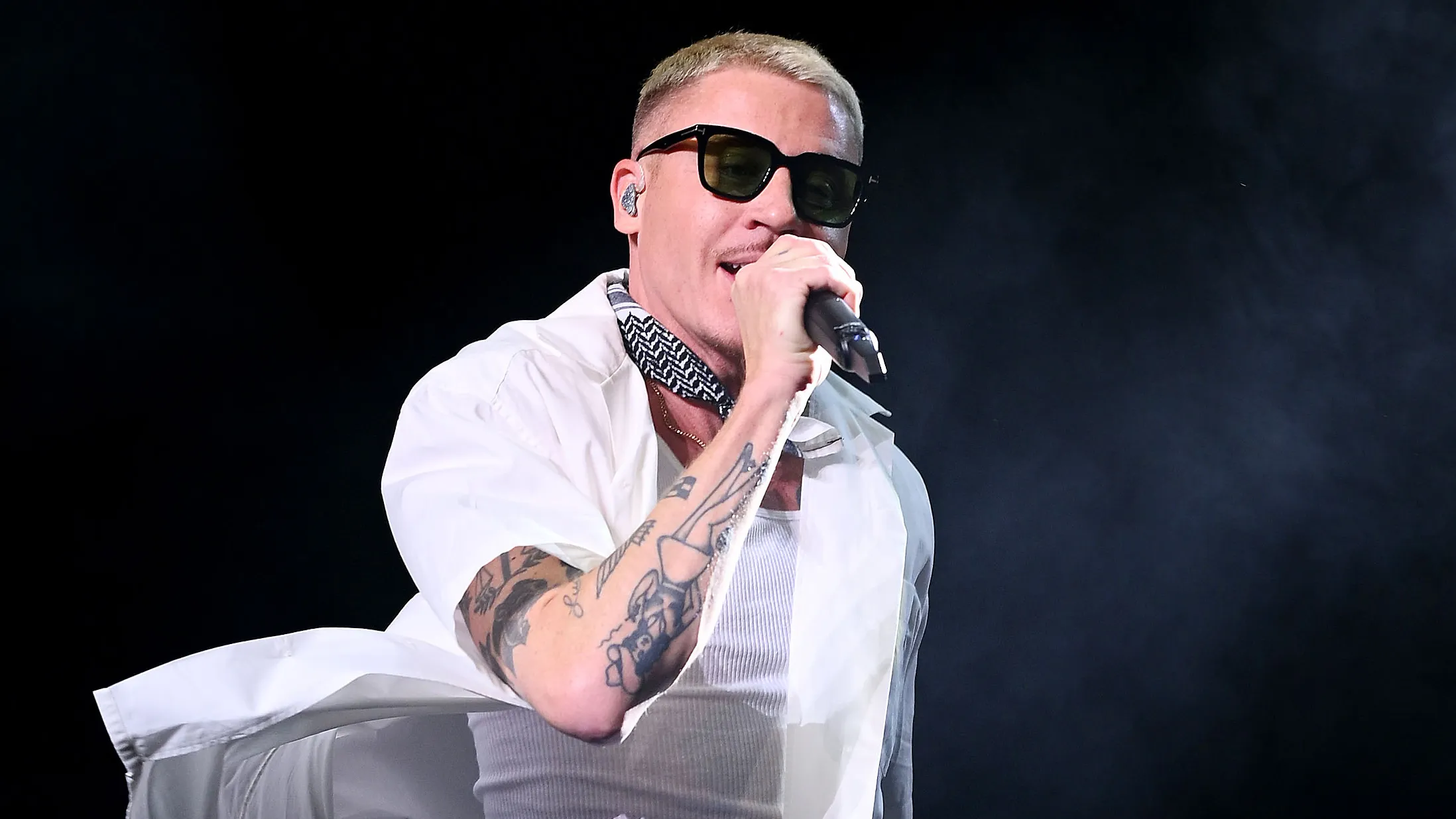 Macklemore Sparks Petition For His Removal From Ed Sheeran Tour Over "Free Palestine" Plea news cover image