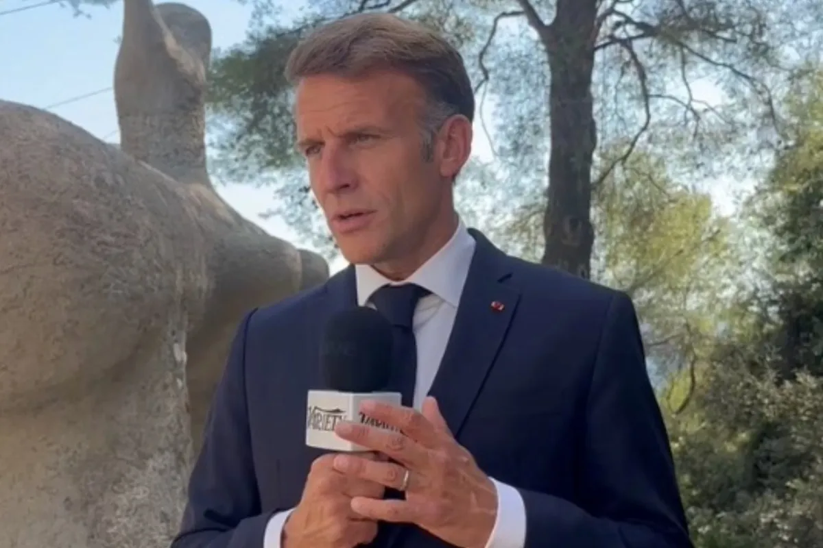 Macron Calls on YouTube to Finance Local Content at Lumière Summit news cover image
