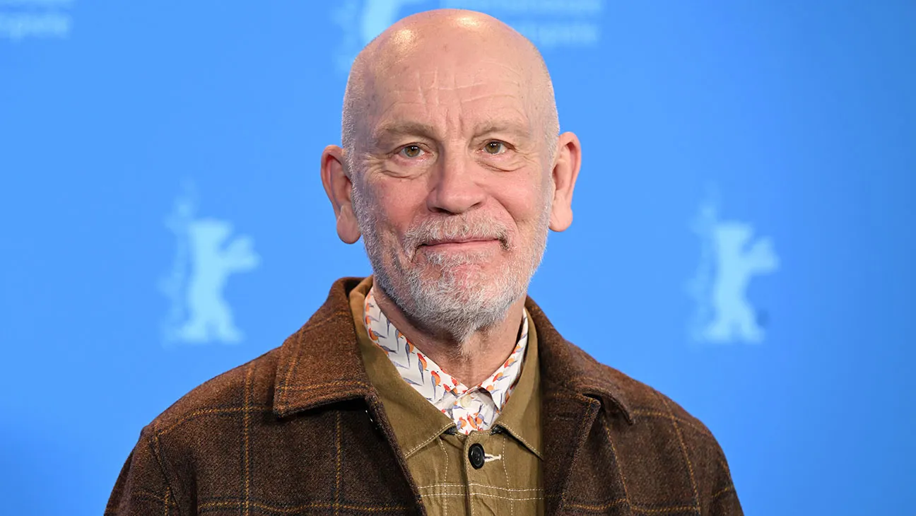 John Malkovich during a theatre performance