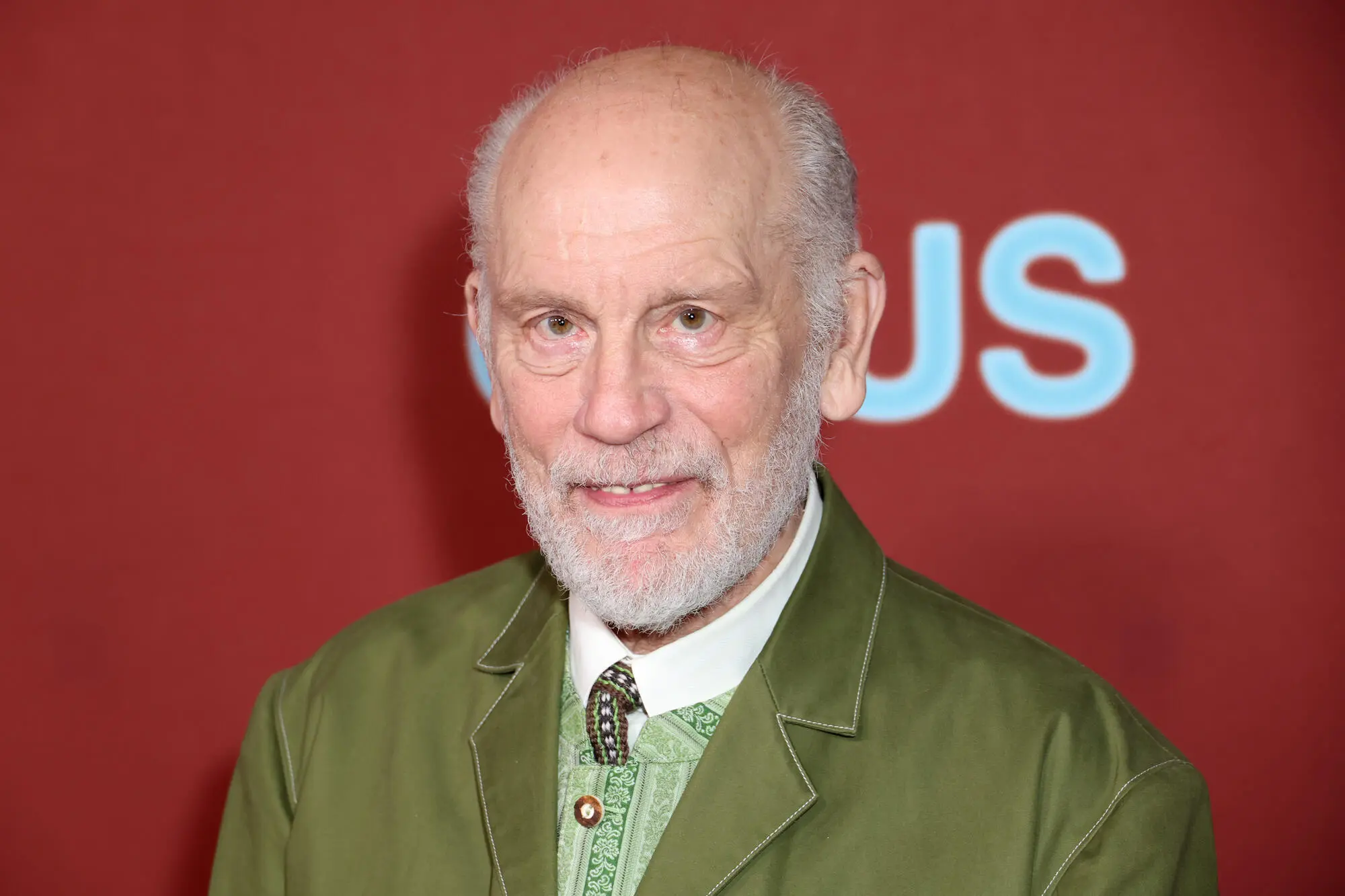 John Malkovich performing in a previous show