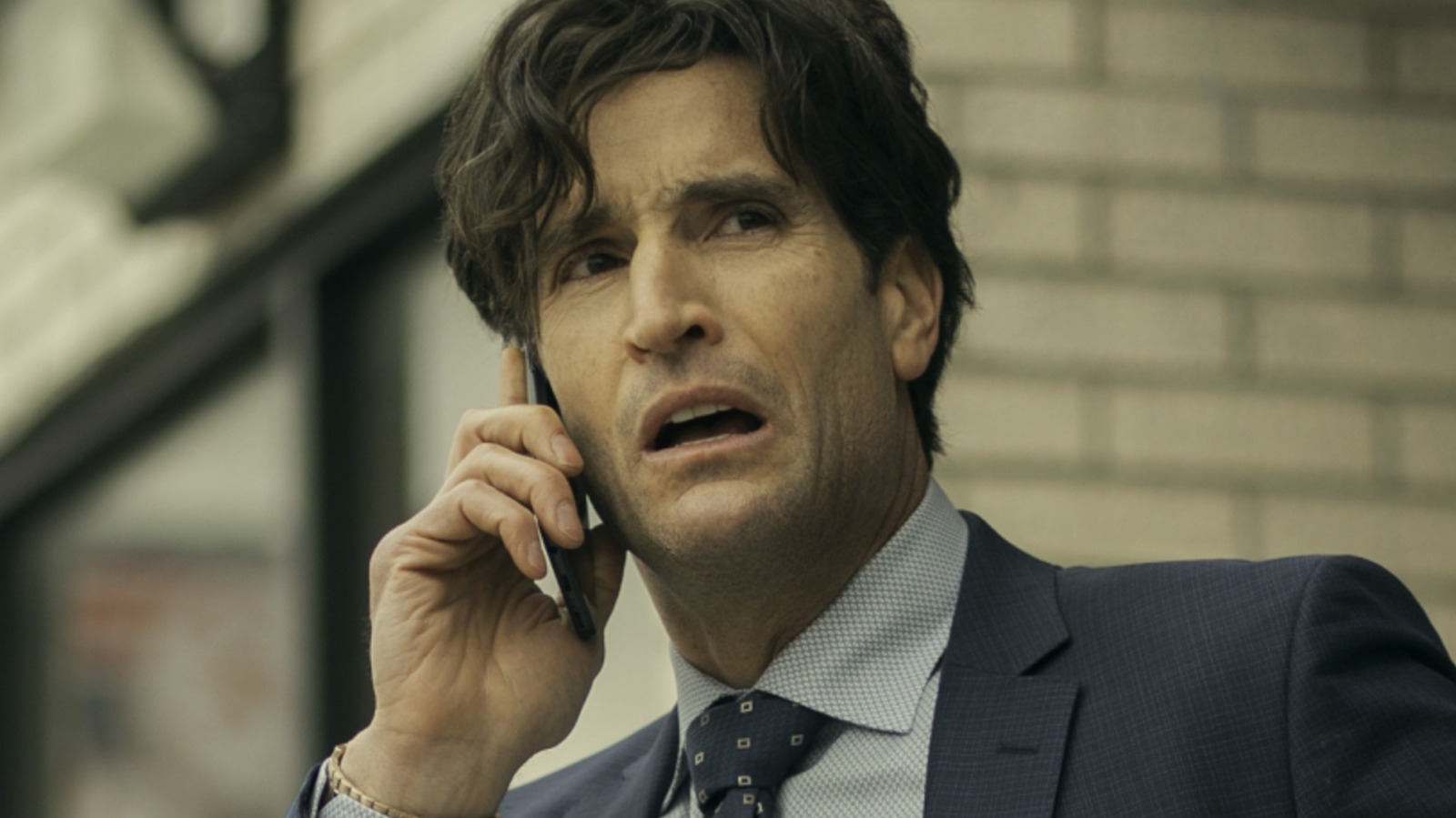 Matthew Del Negro portraying Pierce Woodrow in Neagley