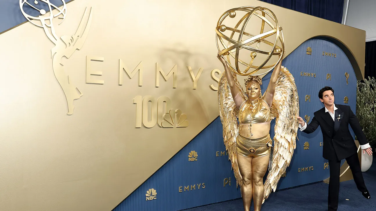 Megan Stalter Dresses as an Emmy at 2026 Ceremony news cover image