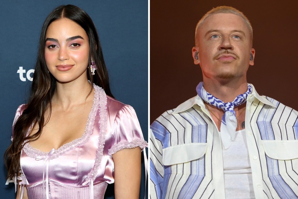 Melissa Barrera expressing support for Macklemore