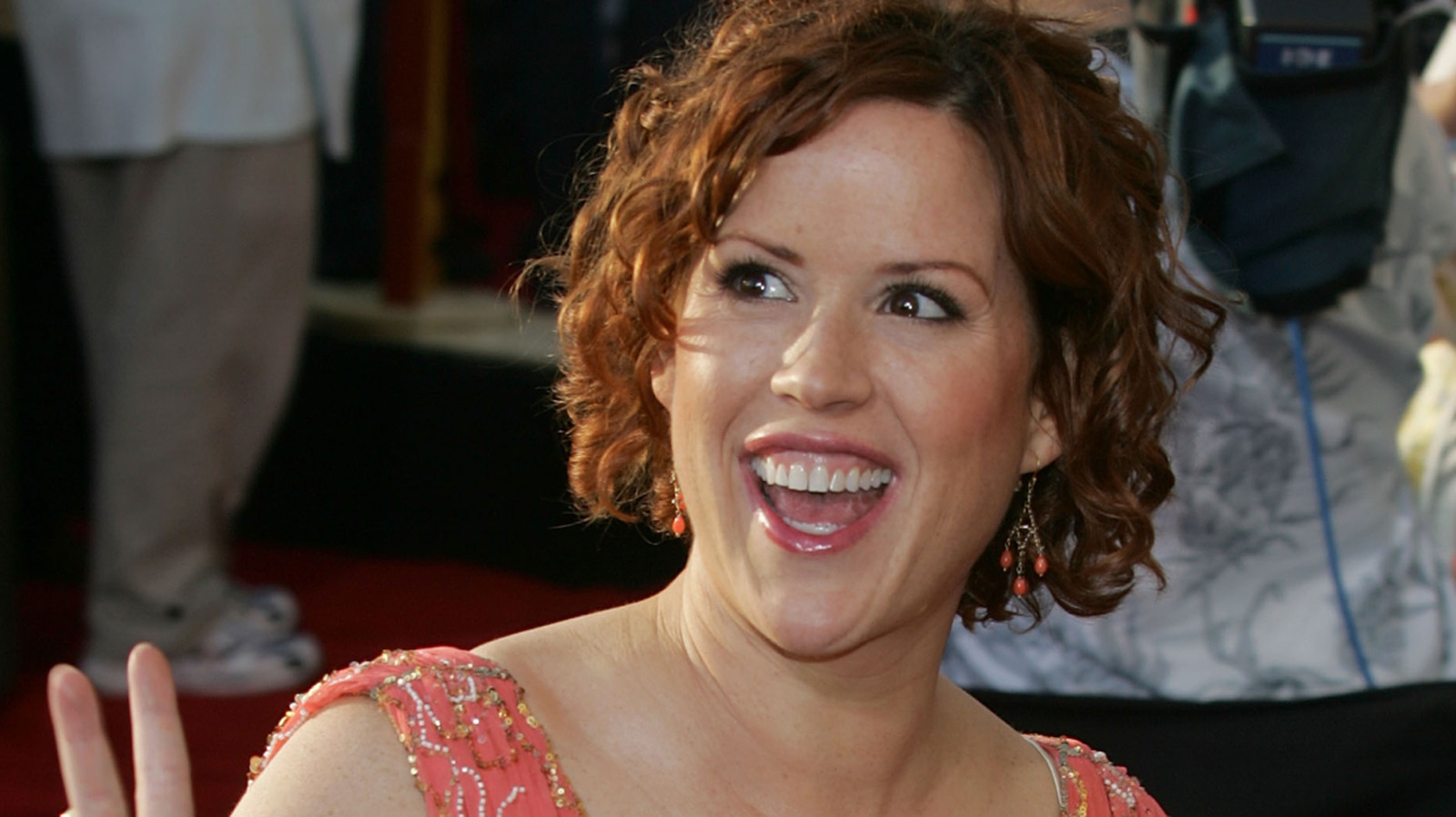 Molly Ringwald in a scene from Townies sitcom