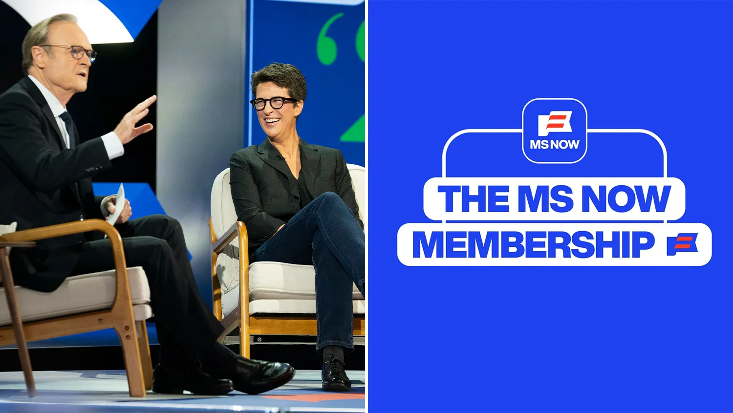 Rachel Maddow and Lawrence O’Donnell on MS Now