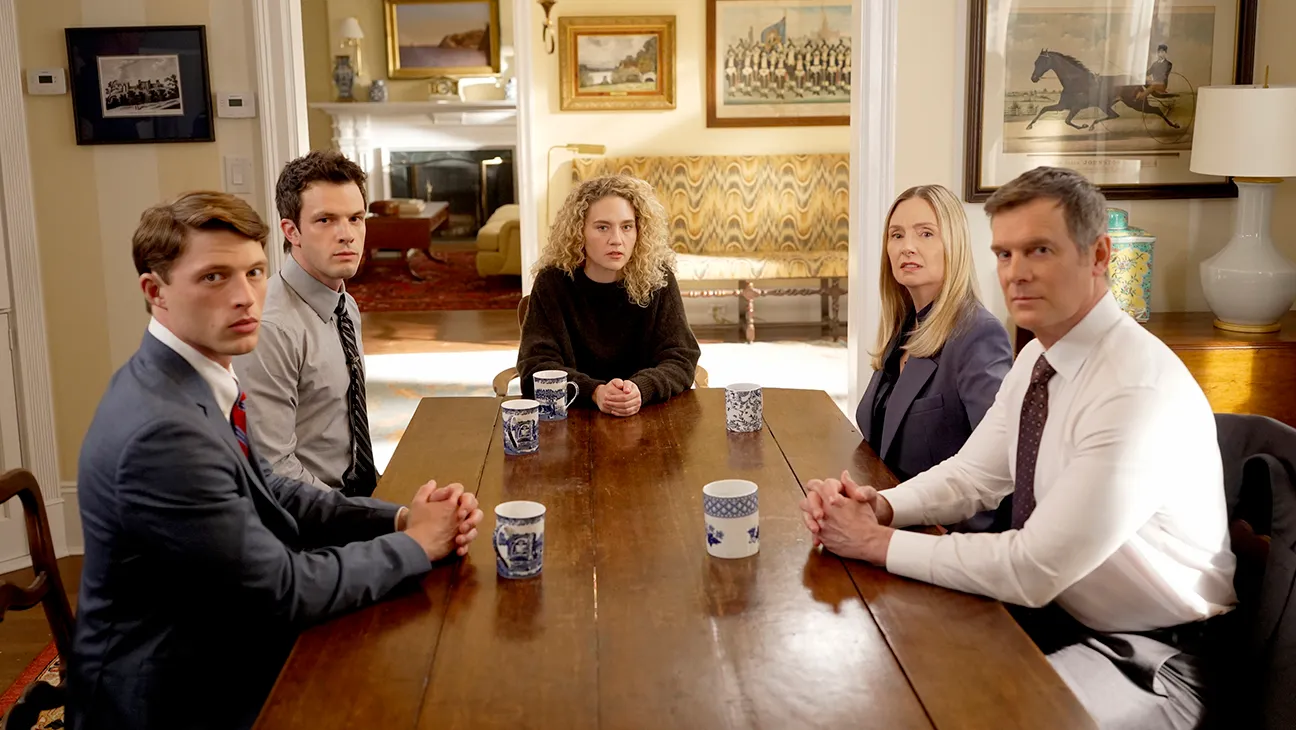 Promotional image for NBC's 'Line of Fire' featuring cast members