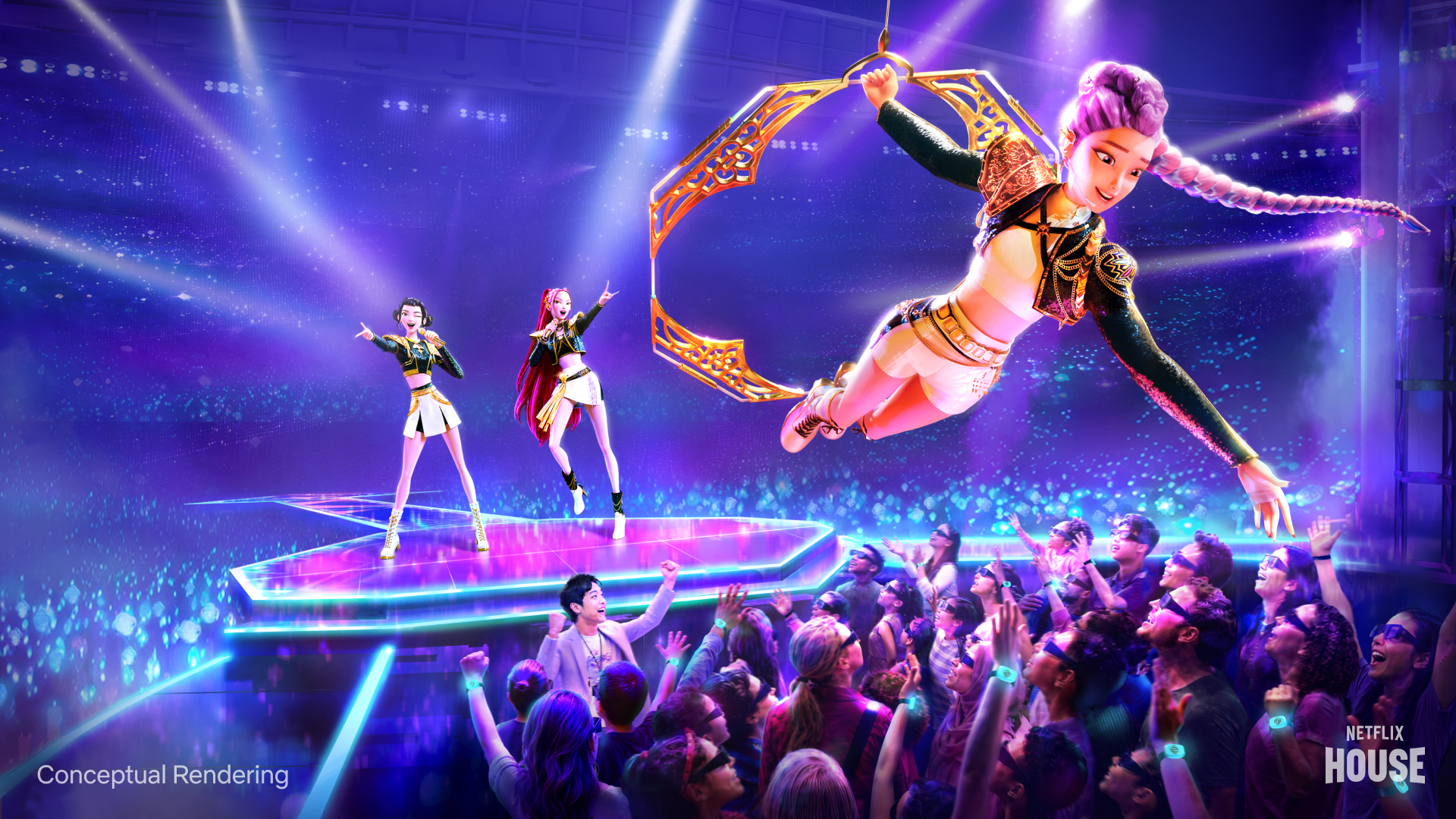 Kpop Demon Hunters Immersive Experience attraction