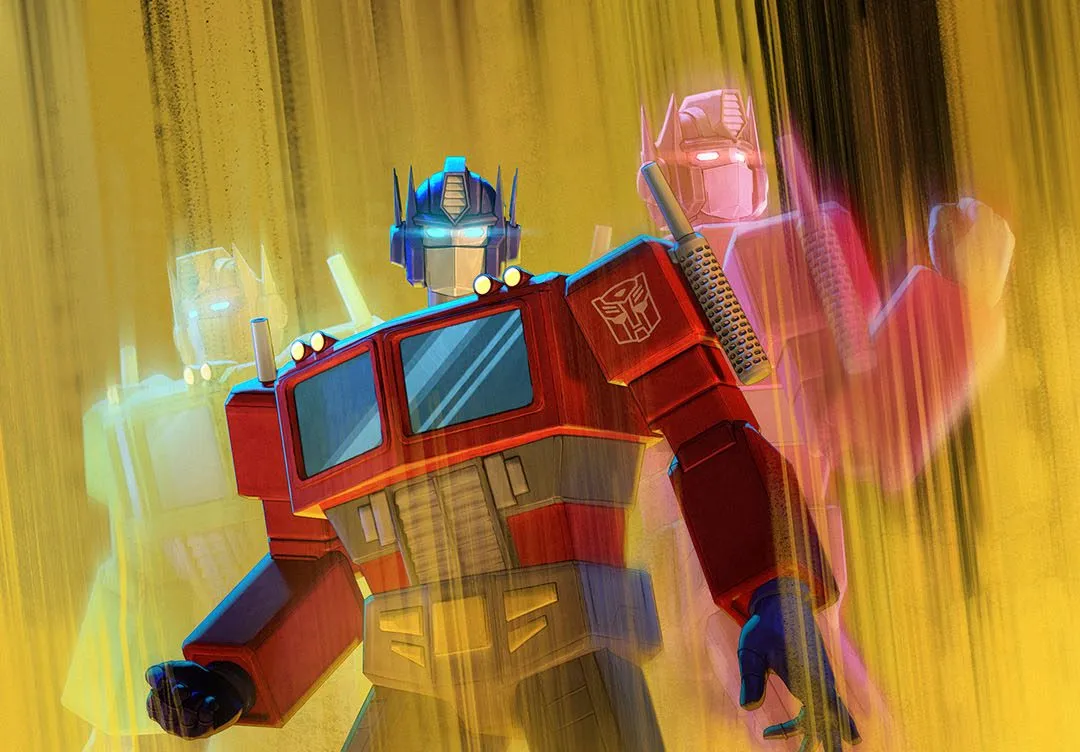 Optimus Prime: Awakening animated short promotional image