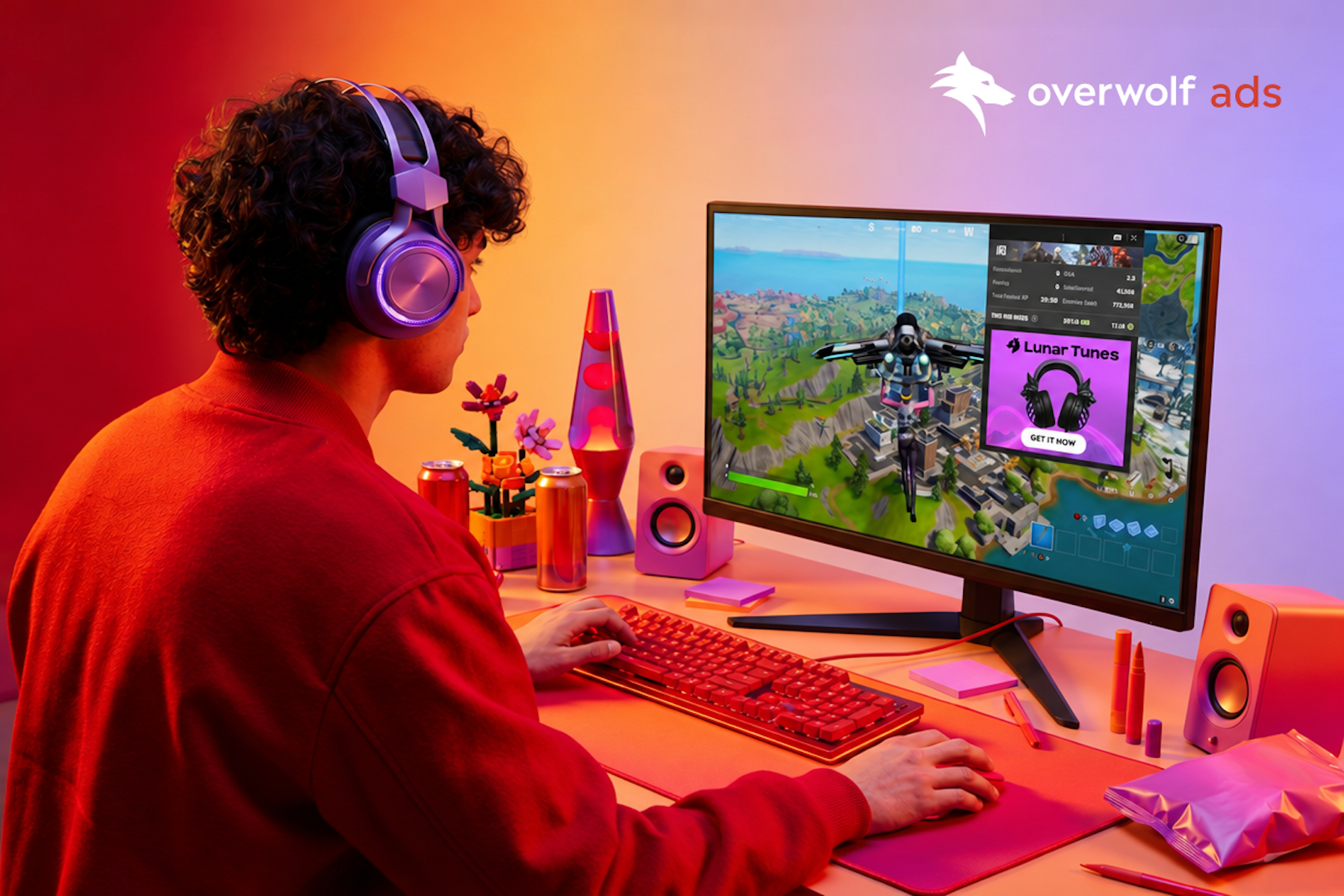 Overwolf Ads In-Game Audience Map product launch