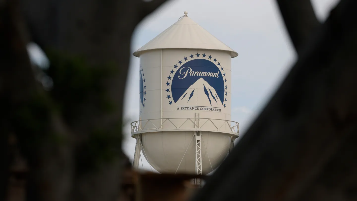 Protest against Paramount-Warner Bros. merger