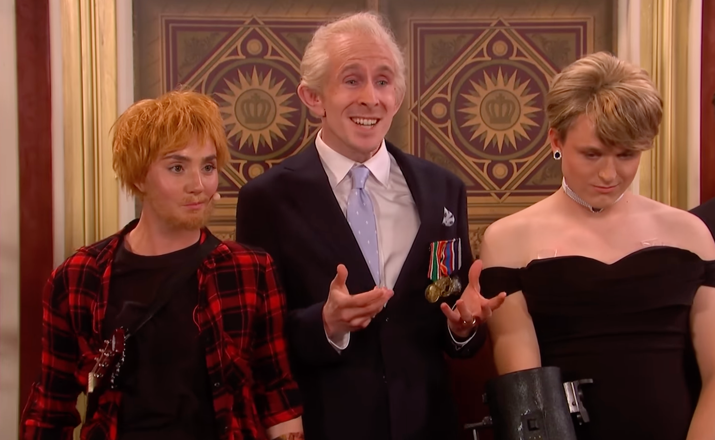 Princess Diana as AI in SNL UK cold open