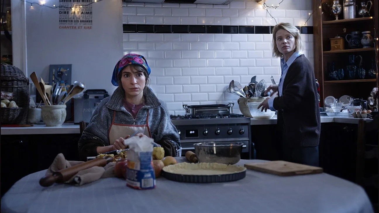 Film still from Radu Jude's The Diary of a Chambermaid