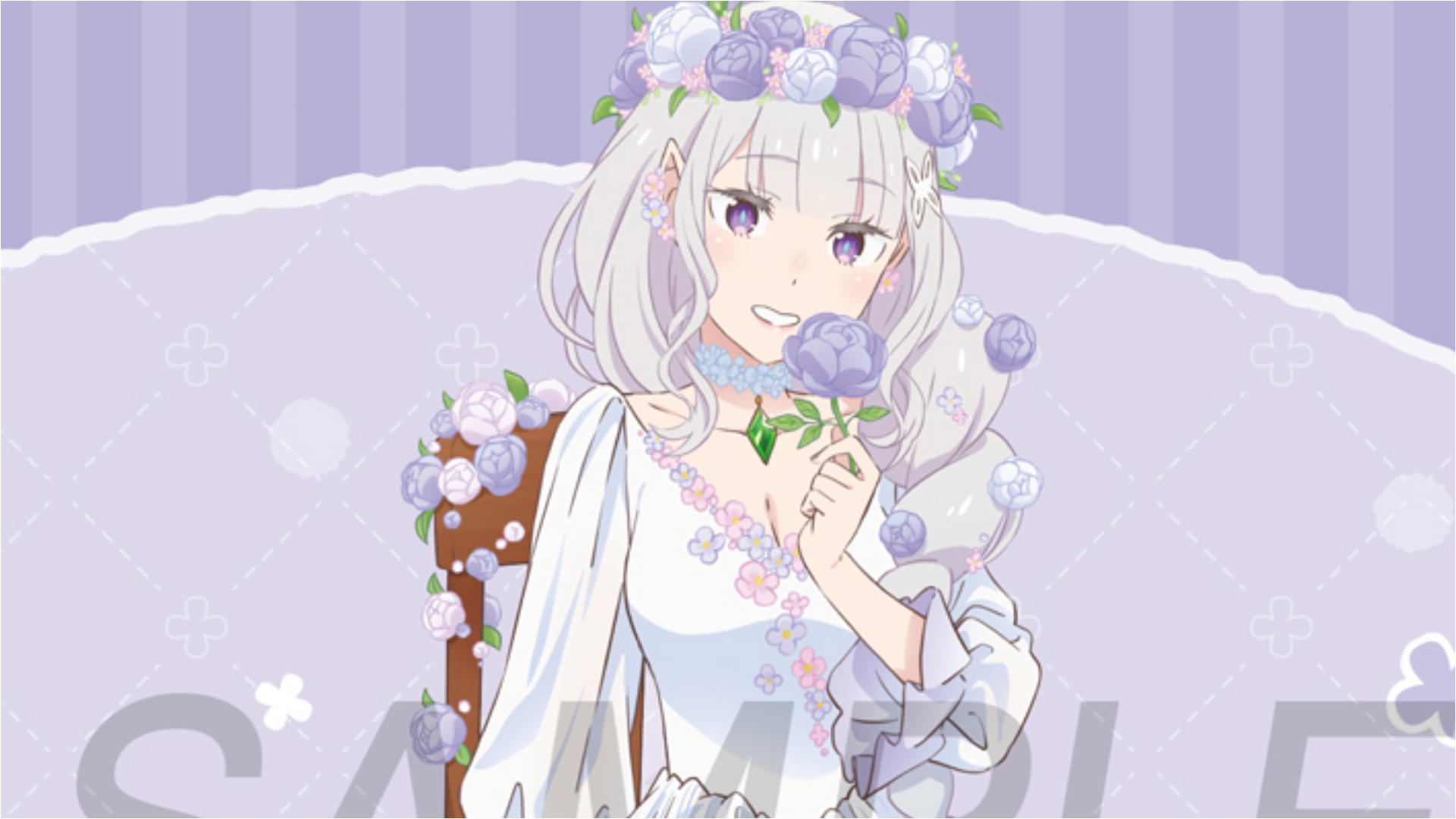 Re:ZERO Emilia Birthday Event 2026 Announces New Artwork and Story anime cover image