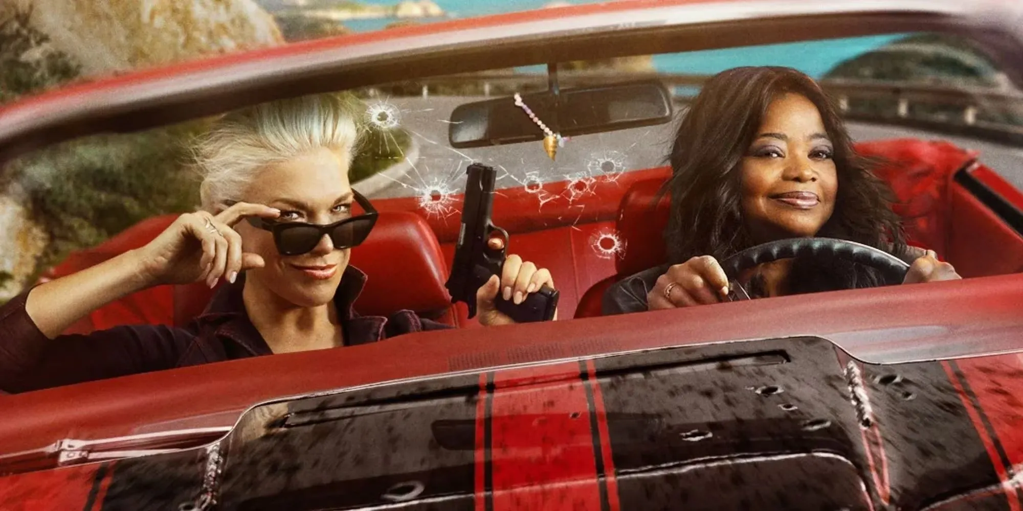 ‘Ride Or Die’ promotional image featuring Octavia Spencer and Hannah Waddingham