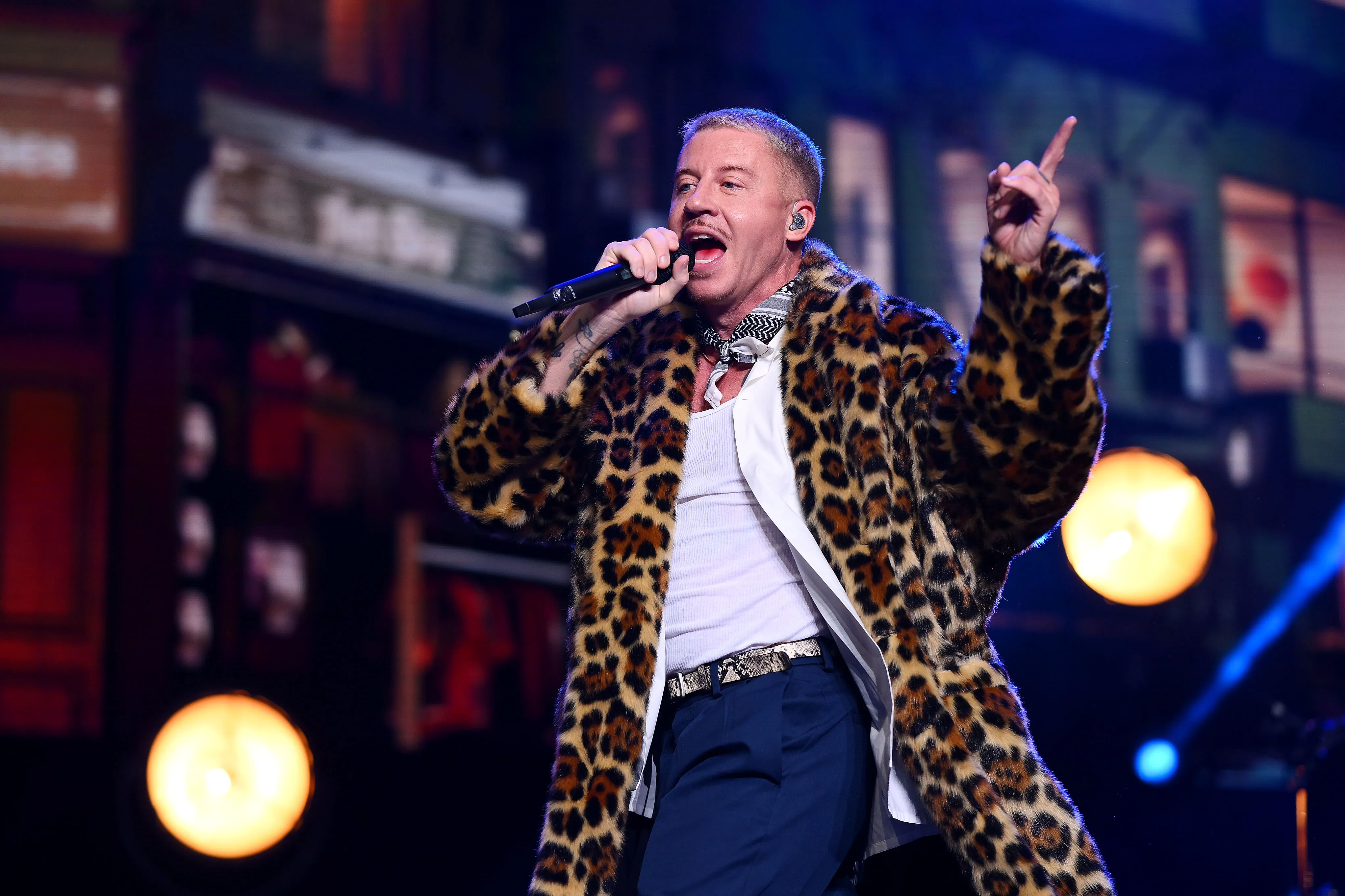 Robert Kraft and Macklemore donation support