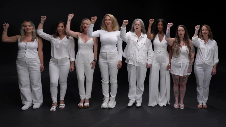 Rosie O’Donnell Performs ‘I Am Woman’ With Epstein Survivors news cover image