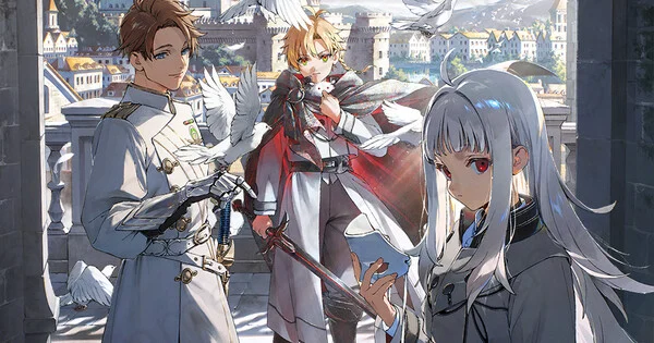 Cover illustration of *Bōkyaku no Curse Knight* novel