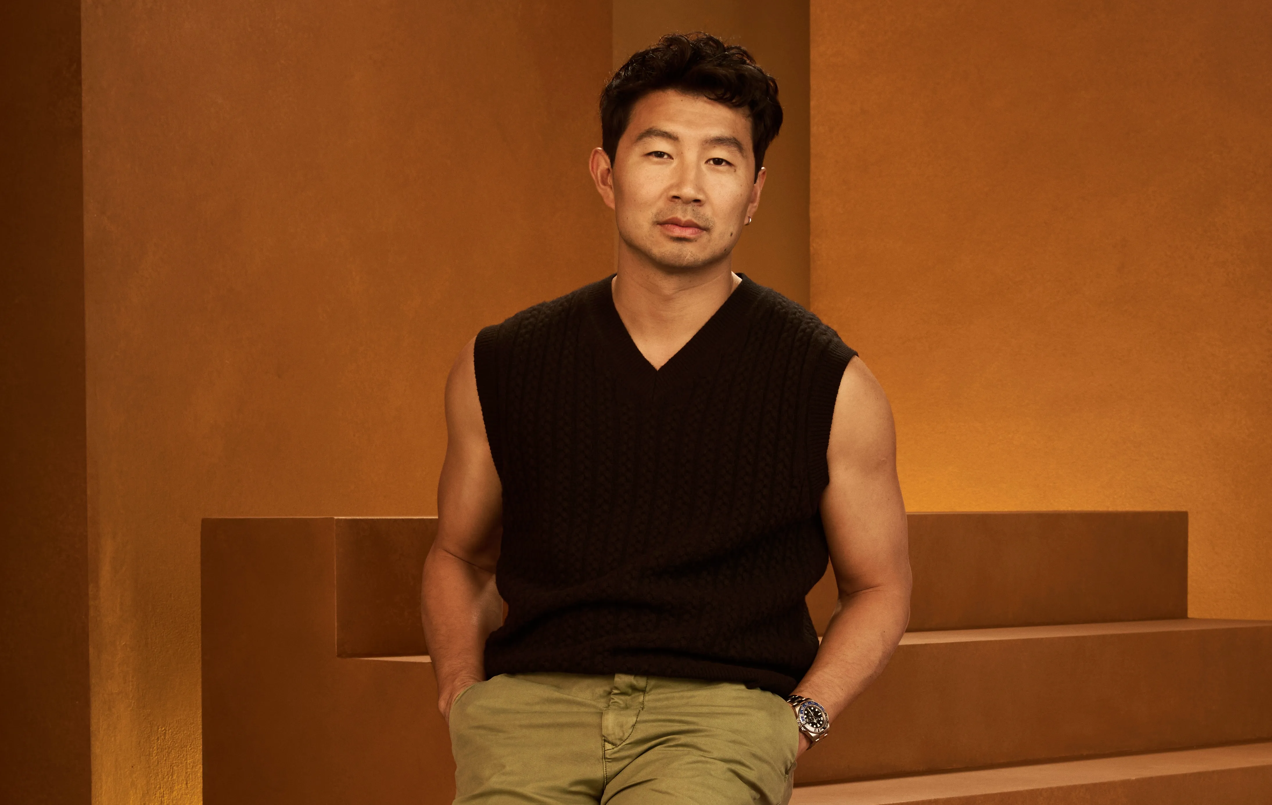 Simu Liu attends a film premiere