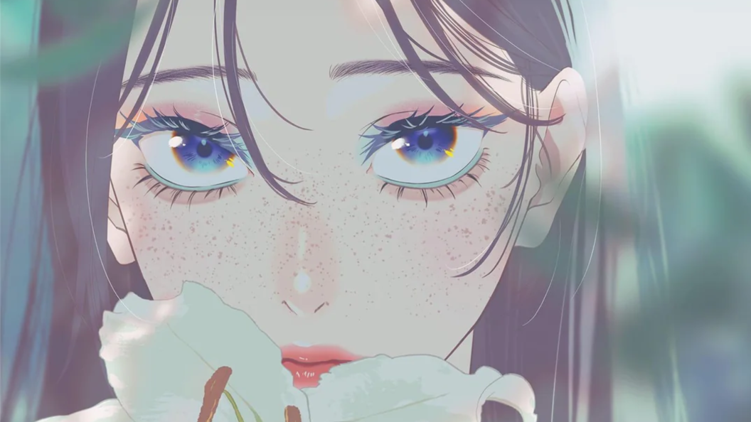 Stunning animation from the new anime Bless