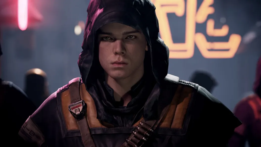 Graphic showing Star Wars character concept art
