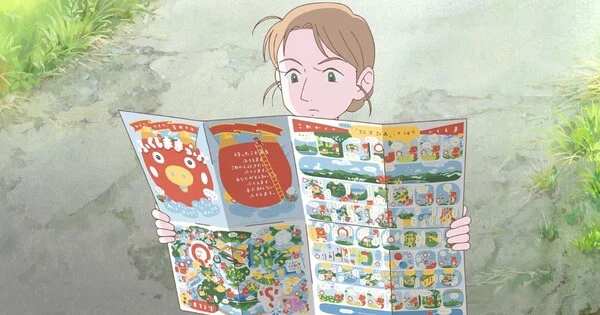 Sunao Katabuchi directing anime short Fukufuku no Chizu