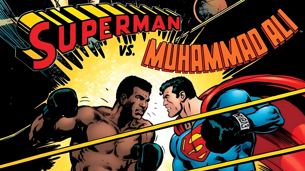 Cover of Superman vs. Muhammad Ali comic