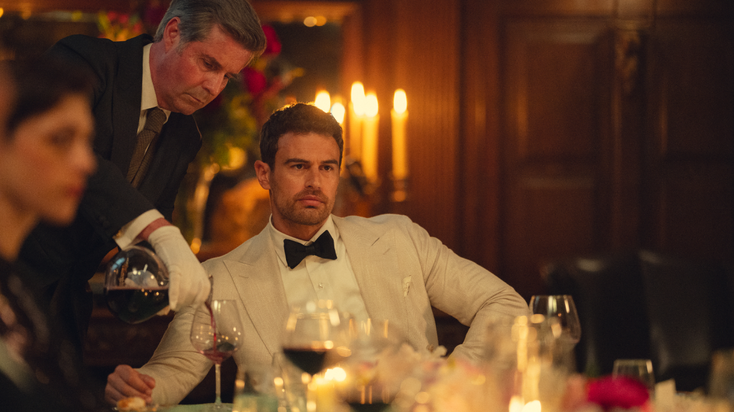 Theo James dismisses Meghan Markle casting rumors in The Gentlemen