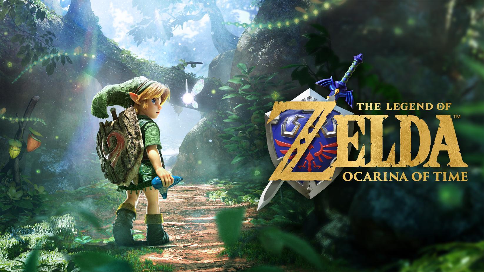 The Legend of Zelda: Ocarina of Time game logo