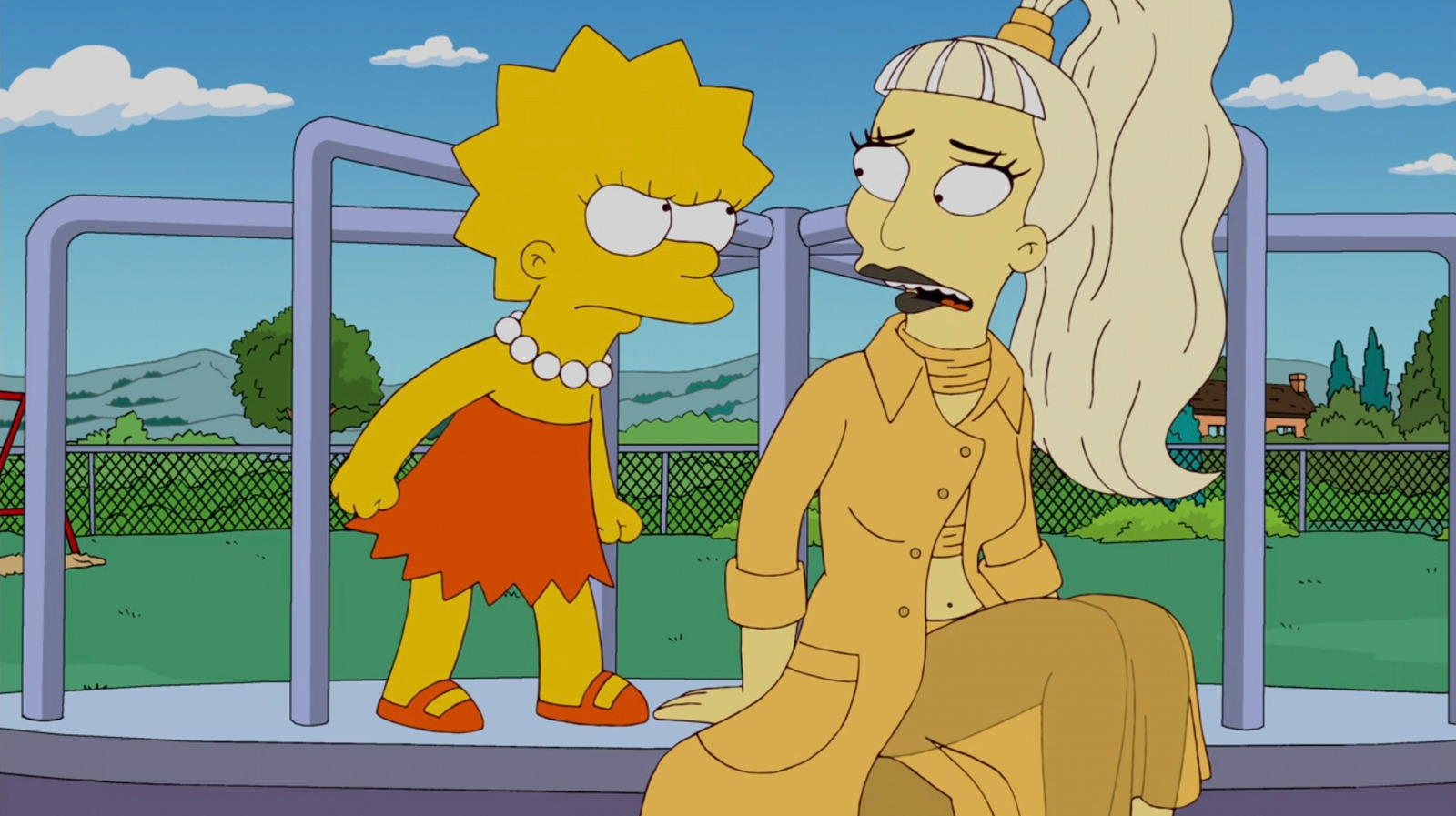 The Simpsons character collage