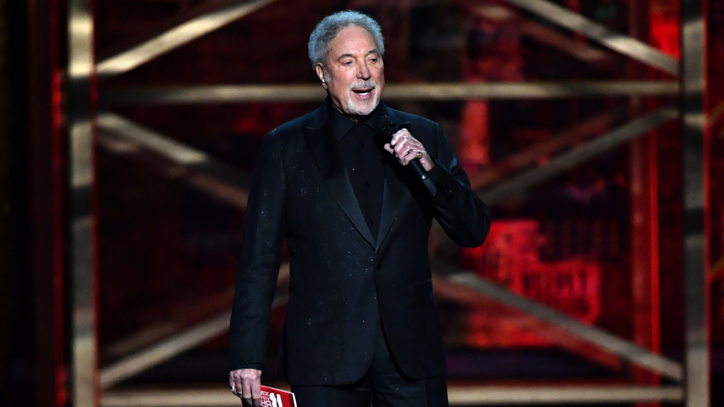 Tom Jones performing