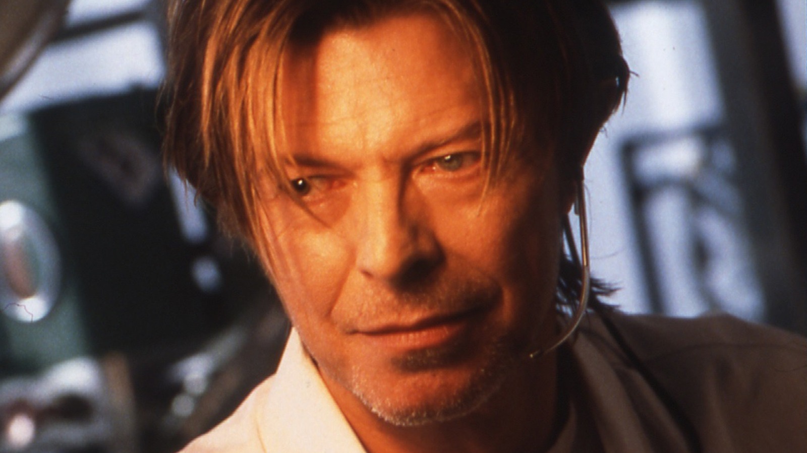 Promotional image for The Hunger anthology series featuring Terence Stamp and David Bowie
