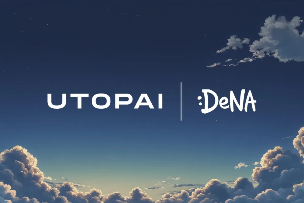 AI animation collaboration between Utopai Studios and DeNA