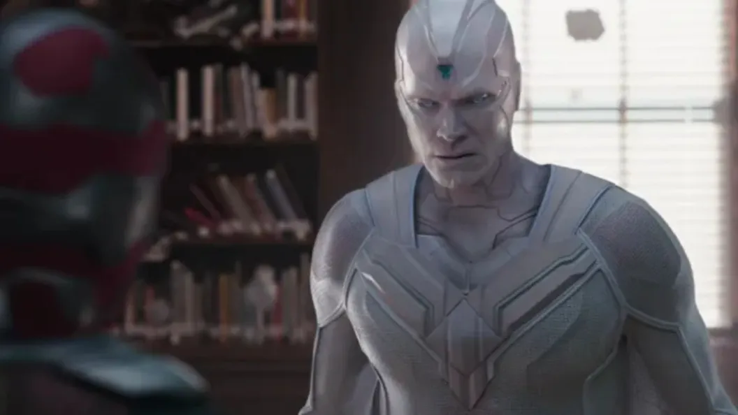 Vision and Wanda from WandaVision
