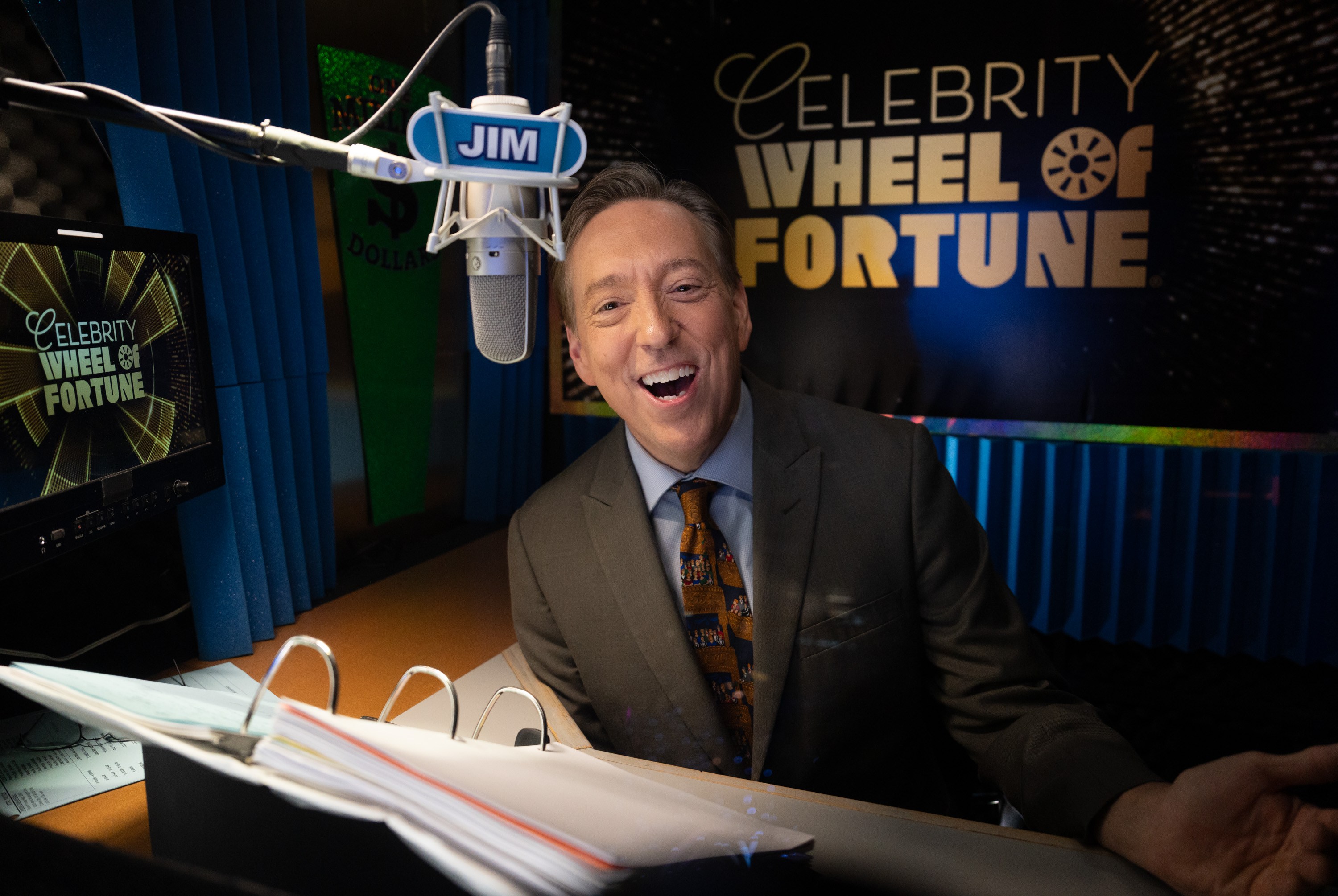 Jim Thornton, announcer from Wheel of Fortune