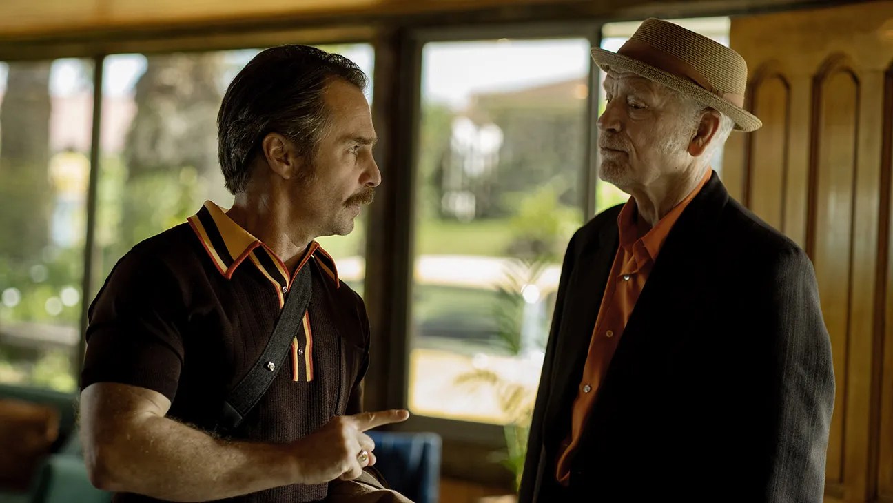 John Malkovich and Sam Rockwell in Wild Horse Nine