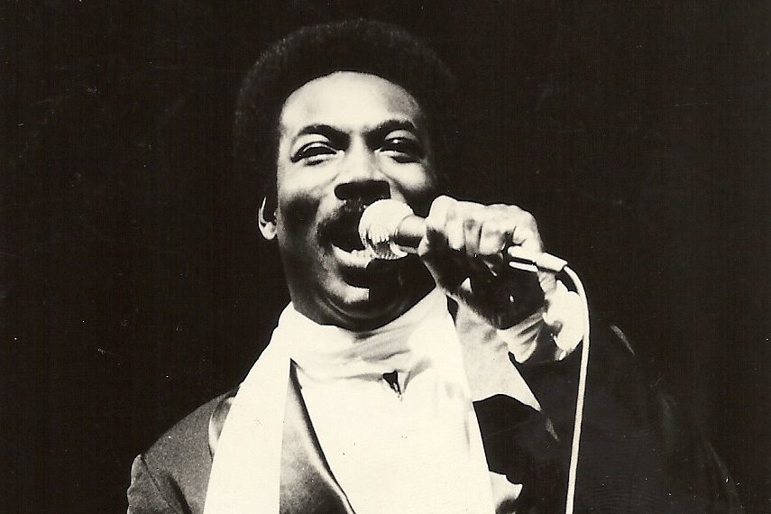 Wilson Pickett performing on stage
